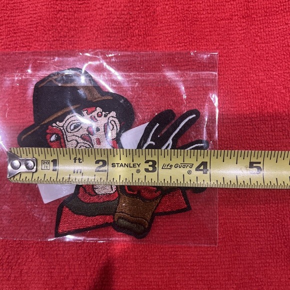 🔥 Freddy Krueger Patch Nightmare On Elm Street Embroidered Horror Movie 3.85” - Picture 7 of 8